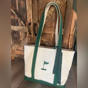 LL Bean Large Boat and Tote, Green